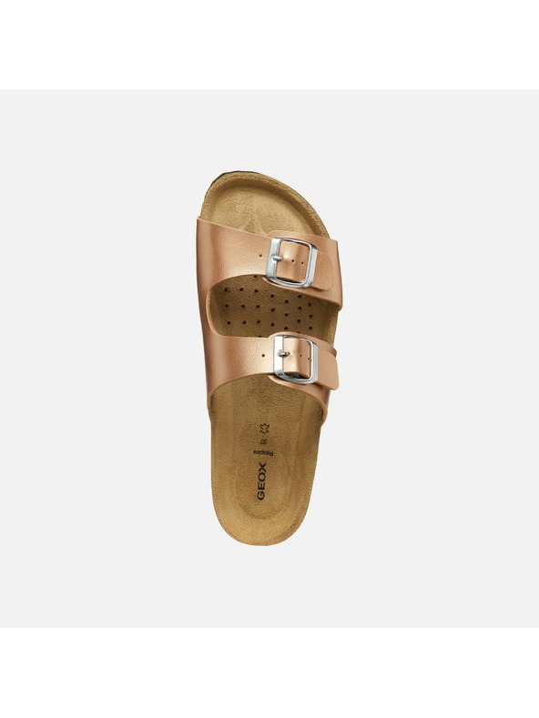 Geox Svjetlo smeđe ženske sandale Geox Brionia
