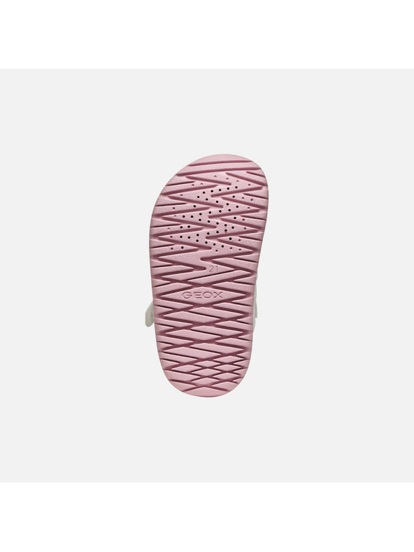 Geox Bijele djevojčinske sandale Geox Sandal Fusbetto