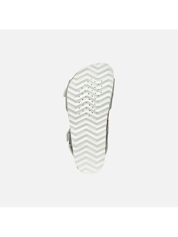 Geox Srebrne djevojčje sandale Geox Adriel