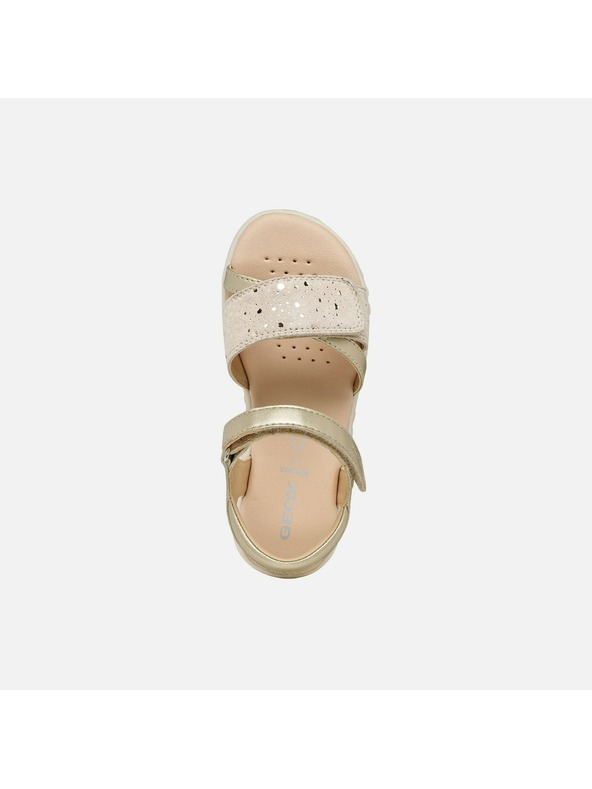 Geox Zlatne djevojčje sandale Geox Sandal Haiti