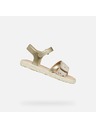 Geox Zlatne djevojčje sandale Geox Sandal Haiti