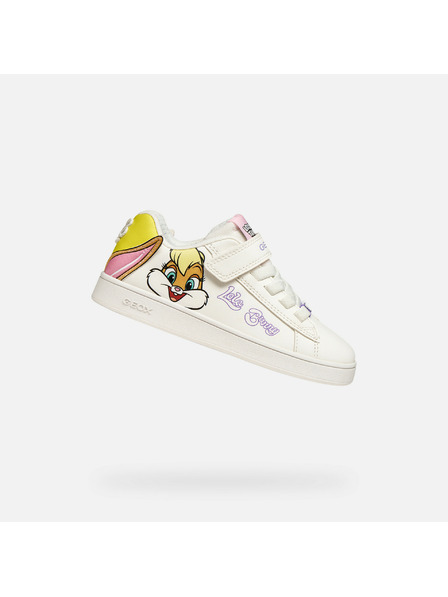 Geox Bijele Geox Eclyper tenisice za djevojčice