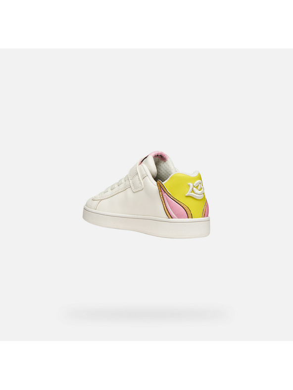 Geox Bijele Geox Eclyper tenisice za djevojčice