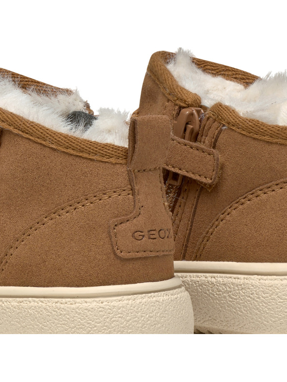 Geox Svijetlo smeđe gležnjače za djevojčice Geox Theleven