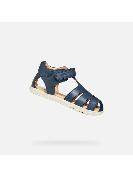 Geox Tamno plave dječačke barefoot sandale Geox Sandal Steppieup B