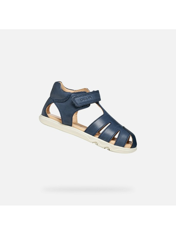 Geox Tamno plave dječačke barefoot sandale Geox Sandal Steppieup B