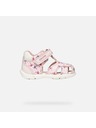 Geox Svjetlo roze djevojčje sandale za prve korake Geox Sandal Zapito