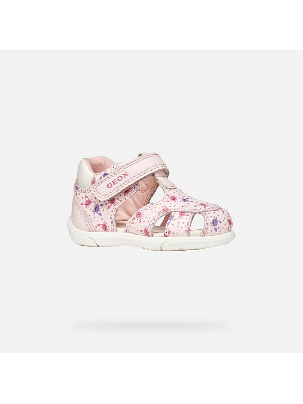 Geox Svjetlo roze djevojčje sandale za prve korake Geox Sandal Zapito