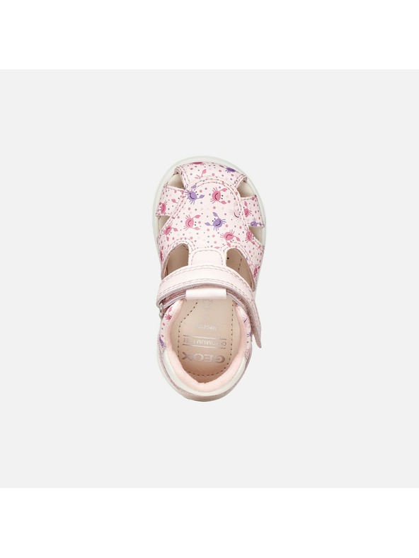 Geox Svjetlo roze djevojčje sandale za prve korake Geox Sandal Zapito