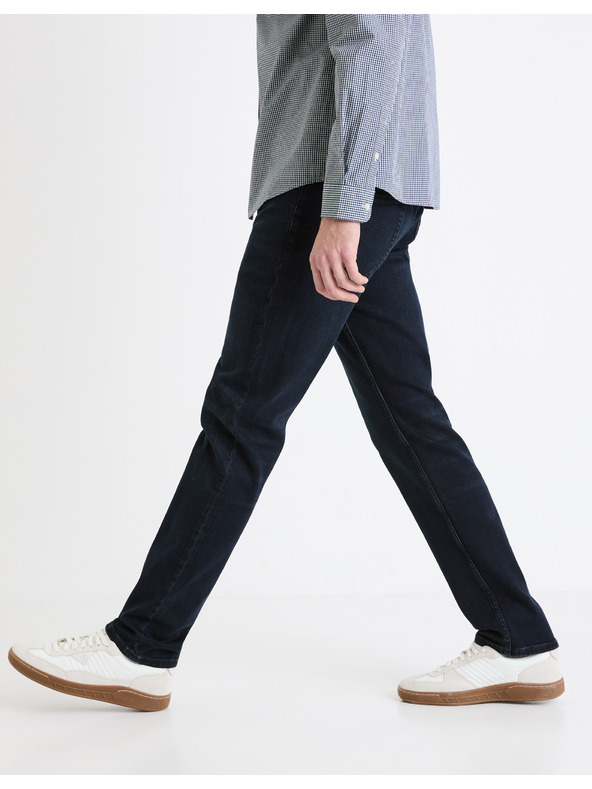 Celio Tamnosive muške traperice ravnog kroja Celio C15