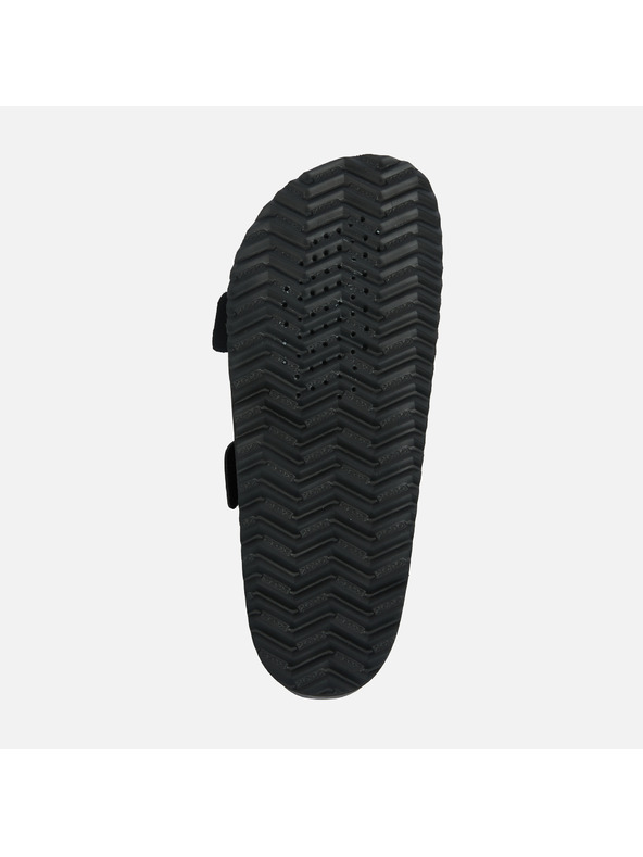 Geox Crne ženske papuče Geox Sandybett High