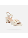 Geox Krem ženski sandali Geox New Eraklia 50
