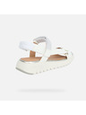 Geox Bijele zenske sandale Geox Flextride S