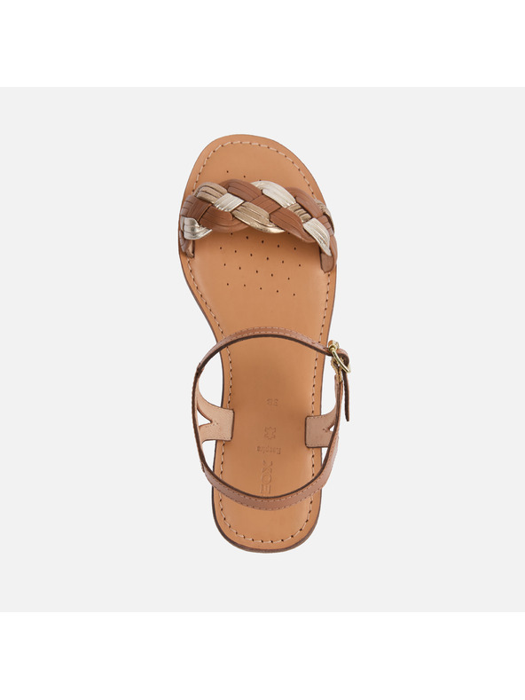 Geox Smeđe ženske sandale Geox Maddalusiac