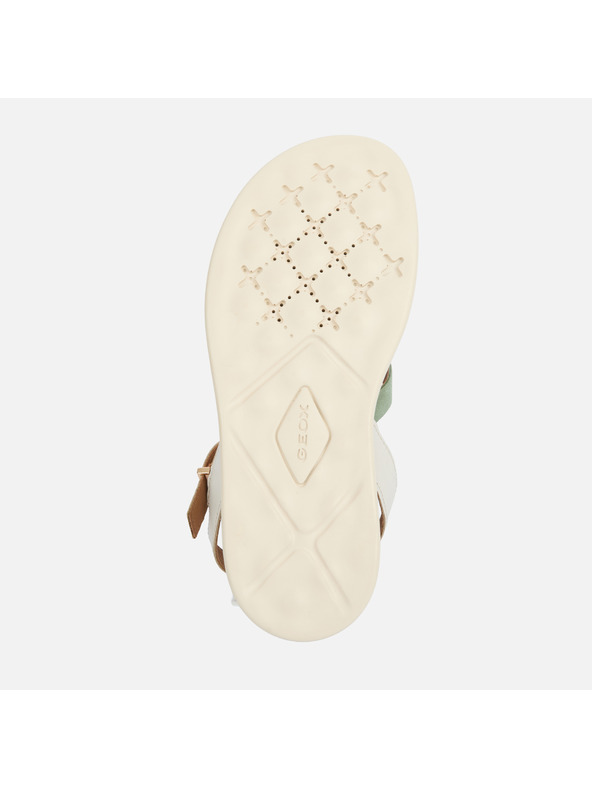 Geox Krem ženske sandale Geox Xand 2S