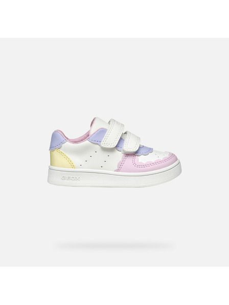 Geox Bijele Geox Eclyper tenisice za djevojčice