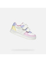 Geox Bijele Geox Eclyper tenisice za djevojčice