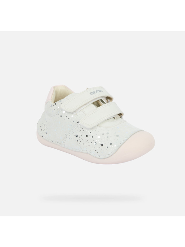 Geox Bijele djevojcinske tenisice Geox Tutim