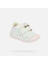 Geox Bijele djevojcinske tenisice Geox Tutim