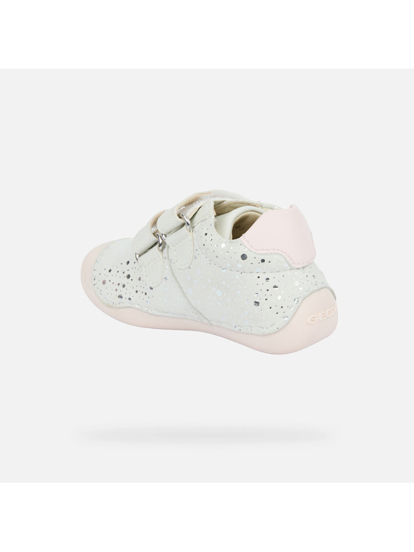 Geox Bijele djevojcinske tenisice Geox Tutim