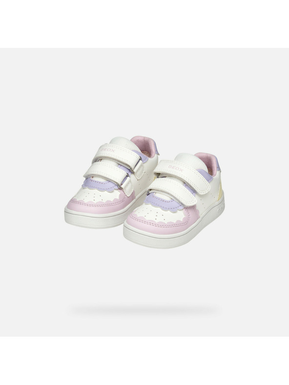 Geox Bijele Geox Eclyper tenisice za djevojčice