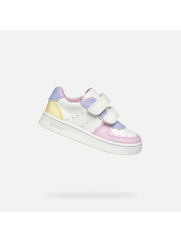 Geox Bijele Geox Eclyper tenisice za djevojčice