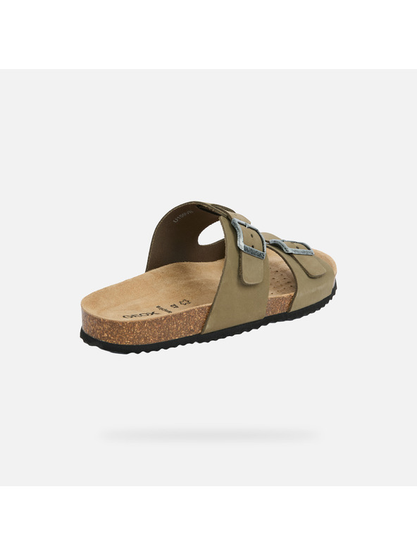 Geox Khaki muške papuče Geox Ghita