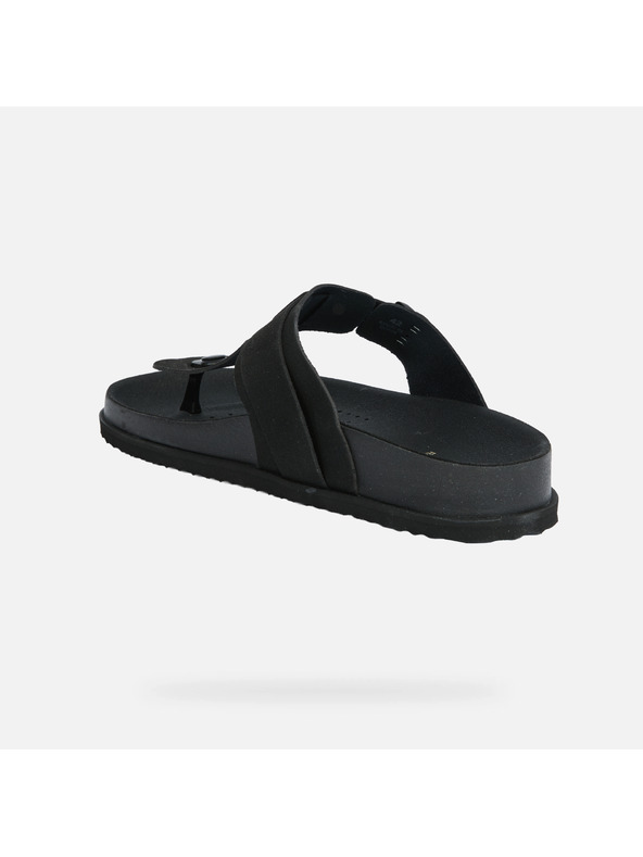 Geox Crne muške papuče Geox Parnaiba