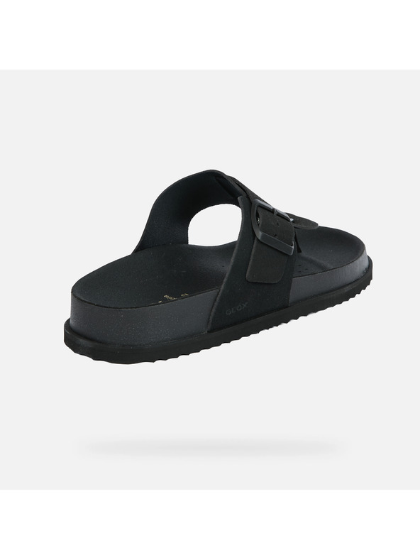 Geox Crne muške papuče Geox Parnaiba