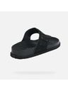 Geox Crne muške papuče Geox Parnaiba