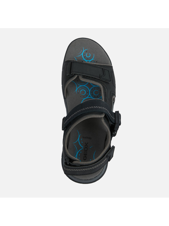 Geox Crni muški sandali Geox Spherica EC5