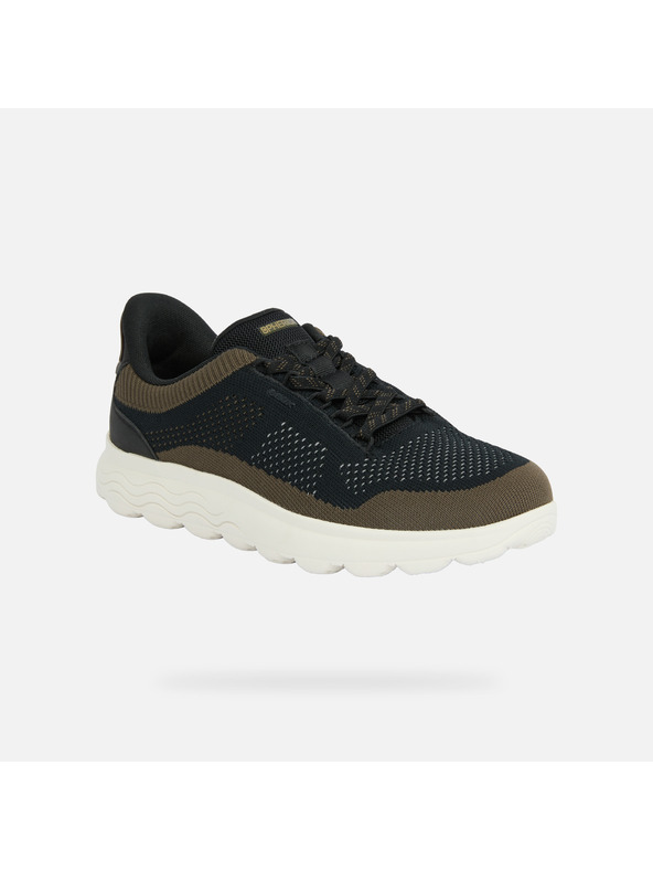 Geox Crne muske tenisice Geox Spherica Plus Fast in