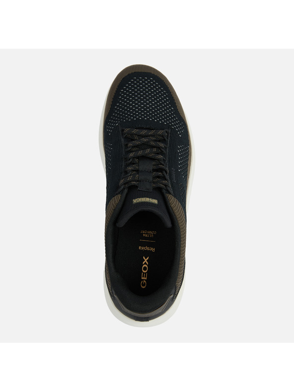 Geox Crne muske tenisice Geox Spherica Plus Fast in