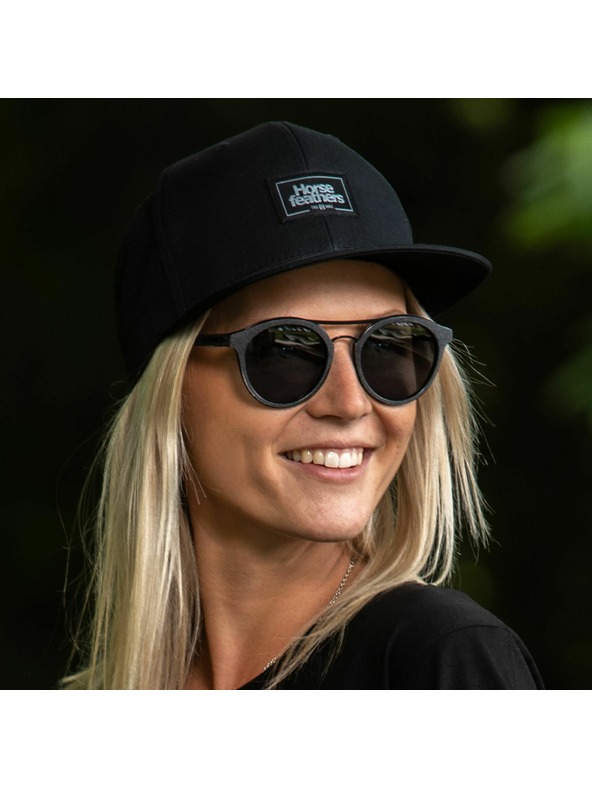 Horsefeathers Sunčane naočale Nomad - brushed black/gray