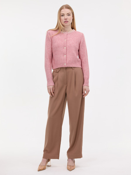 Orsay Svijetloružičasti ženski kardigan s aplikacijom ORSAY