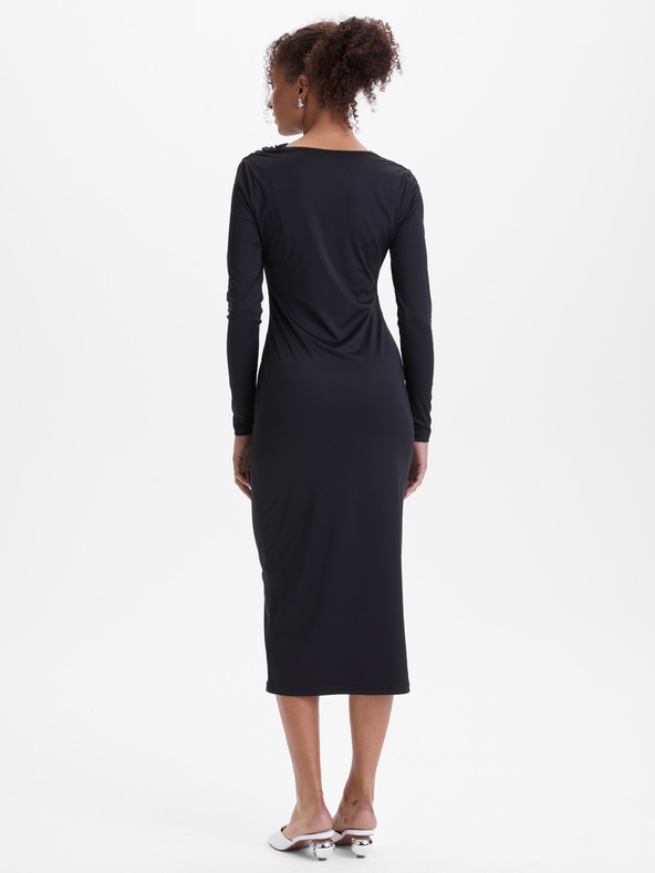 Orsay Crna ženska midi haljina ORSAY