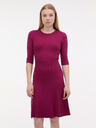 Orsay Ženska haljina boje vina do koljena ORSAY