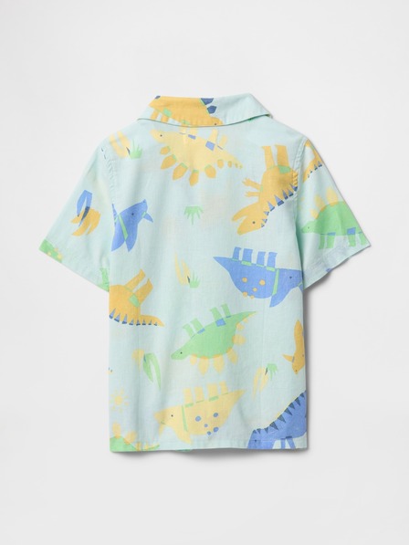 GAP Baby košulja s primjesom lana GAP