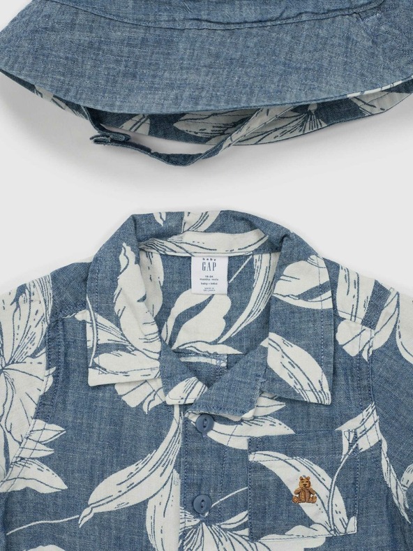 GAP Baby kombinzon s šeširom GAP