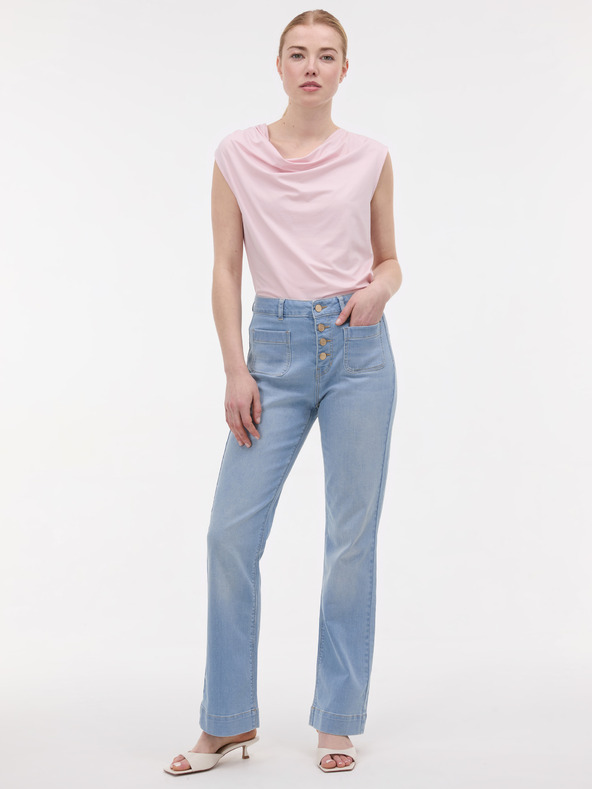 Orsay Svijetloružičasta ženska majica bez rukava ORSAY