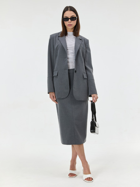 Orsay Bijela prugasta ženska majica kratkih rukava ORSAY