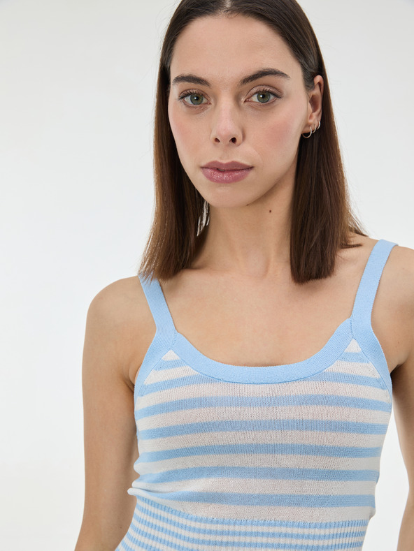 Orsay Svijetloplavi prugasti ženski top ORSAY
