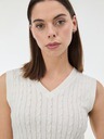 Orsay Kremasta ženska pletena vesta ORSAY