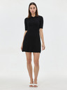 Orsay Crna ženska pletena haljina ORSAY