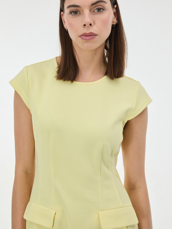 Orsay Žuta ženska haljina do koljena ORSAY