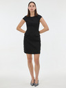 Orsay Crna ženska haljina do koljena ORSAY