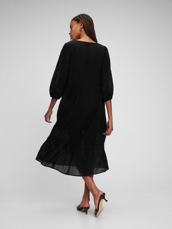 GAP Midi haljina s V izrezom GAP