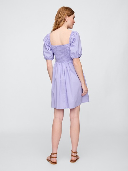 GAP Mini haljina s naboranim rukavima GAP