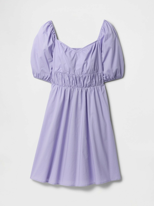 GAP Mini haljina s naboranim rukavima GAP