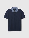 GAP Dječja chambray polo majica GAP